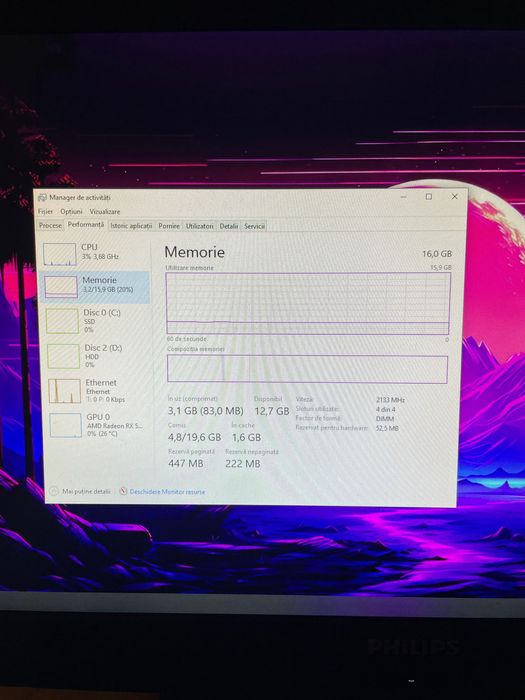 Vând Unitate Pc + periferice