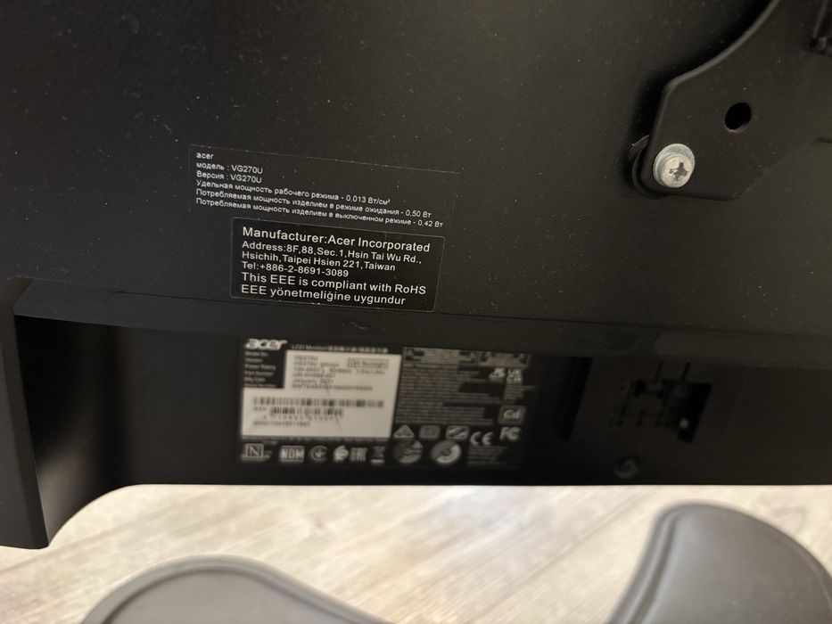 Монитор acer 2k.