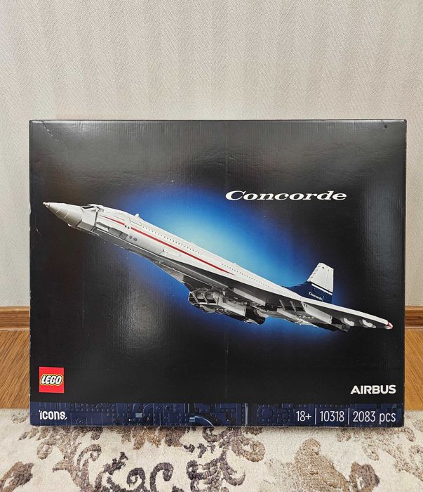 Оригинал LEGO Icons 10318 Concorde (Новый)