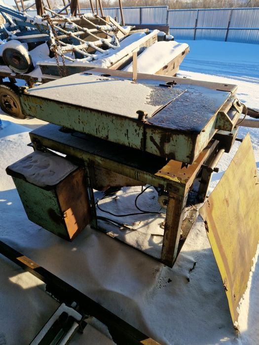 Станки многопильный и ребровой.