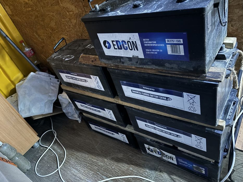 Аккумуляторы на фуру