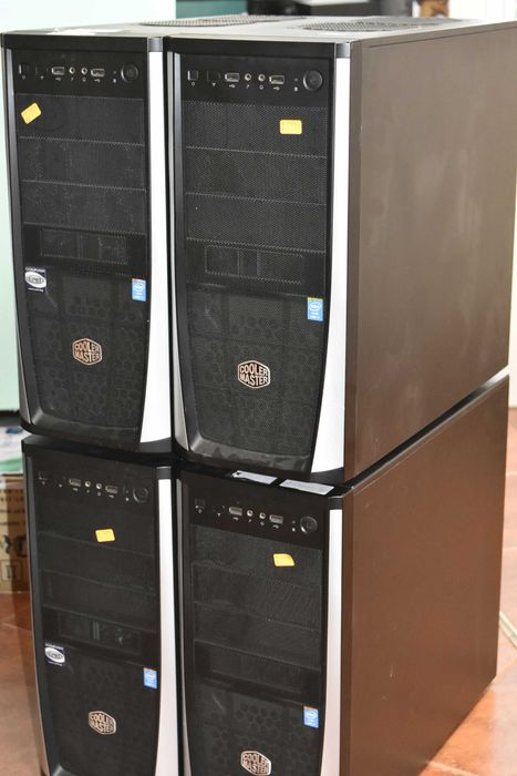 Кутия за компютър Cooler Master + захранване - 4 броя