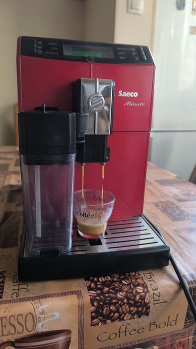 Saeco Minuto HD8763/09,Устройство за пяна, Керамична мелачка, Авт.почи