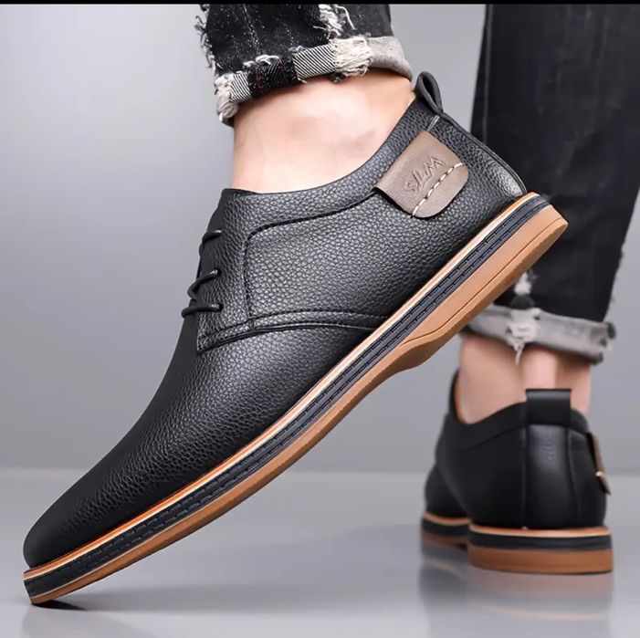 Туфли из воловьей кожи