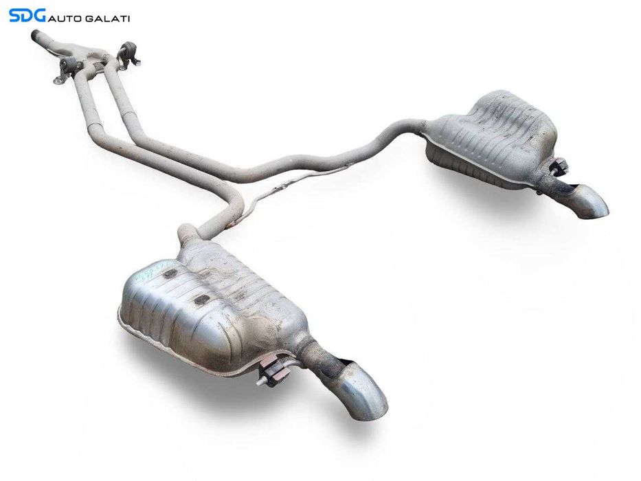 Ansamblu Complet Evacuare Toba Tobe Teava Esapament Intermediara Finala Audi A6 C6 2.0 TDI 2004 - 2011 [LC4295]