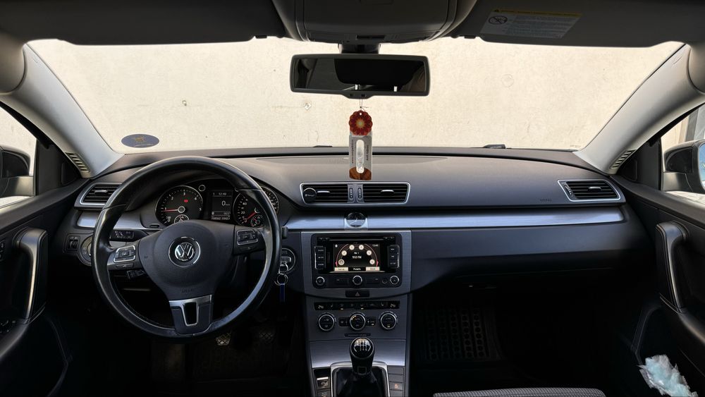 VW Passat 2.0 TDI BlueMotion, 140 CP, cutie manuala 6 trepte, 2013, Euro 5 , f. bine intretinut