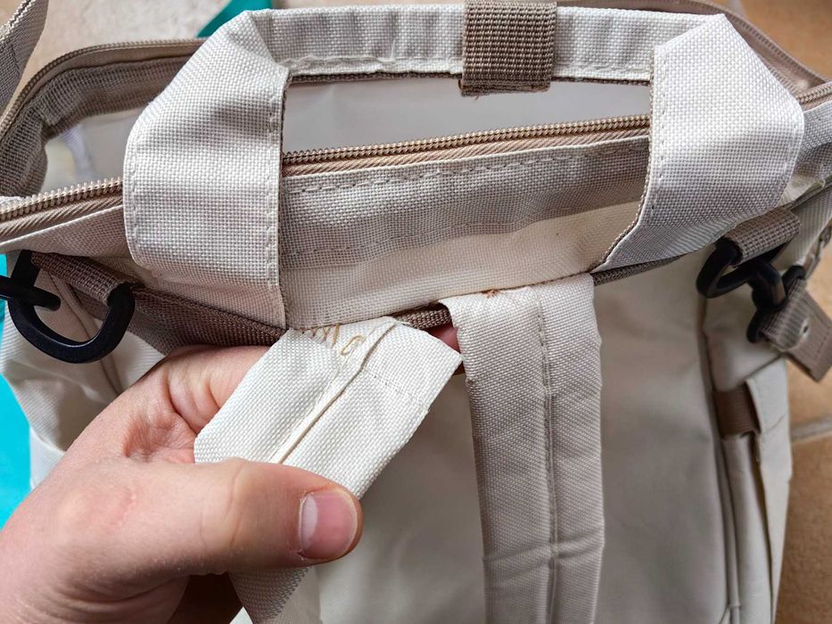 Чанта на Pampers за количка и раничка Pepco