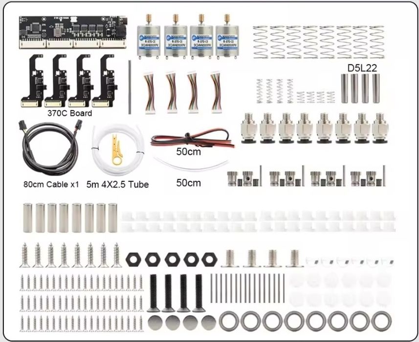 Kit BMCU ca și AMS lite pentru Bambu Lab A1 și A1 mini
