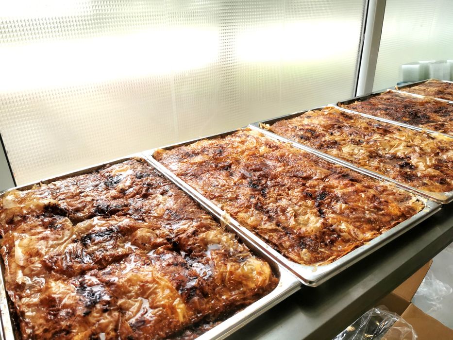 Сладка баничка с локум