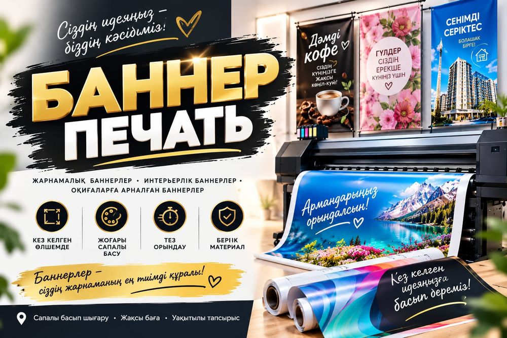 Распечатка баннеров