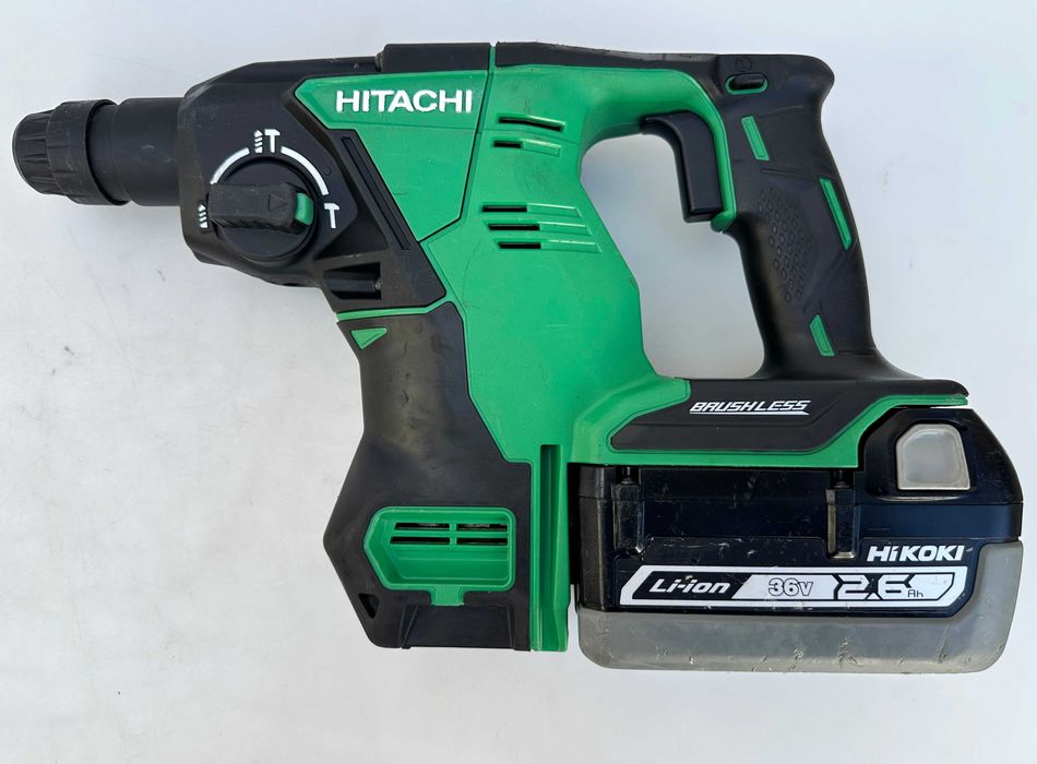 Hitachi DH 36DBL - Мощен безчетков перфоратор 36V 3.3J