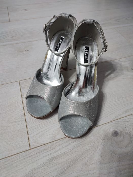 Sandale glitter 38