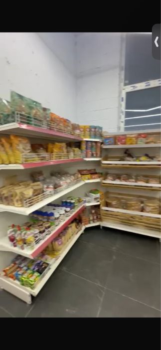 Железные полки витринные