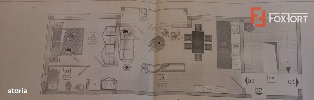 Apartament cu 2 camere | Centrala proprie | Investitie ideala - zona M