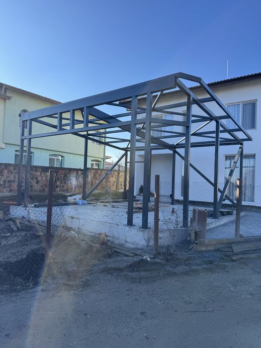 Изработка и монтаж на метални конструкции, ламарини и сандвич панели