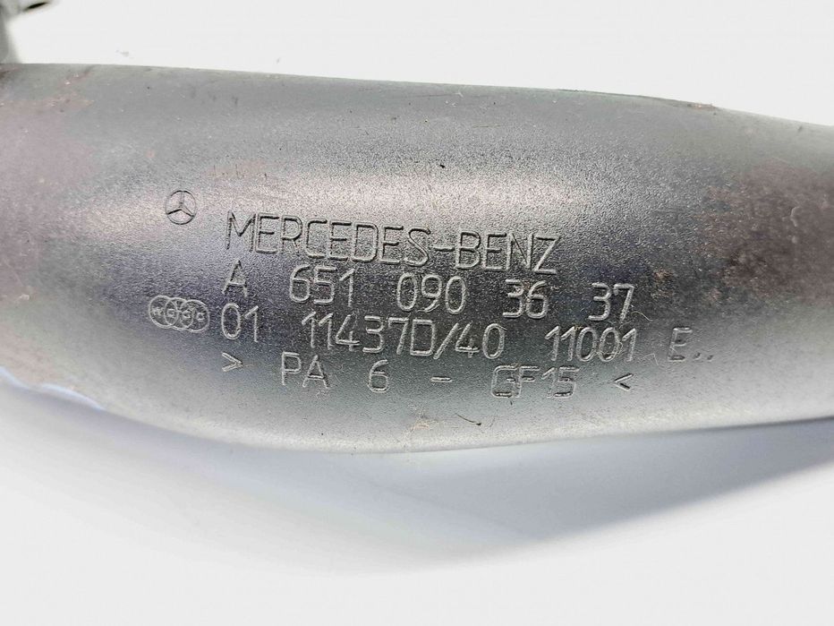 Tub intercooler Mercedes Clasa C (W204) [Fabr 2007-2014] A6510903637 2