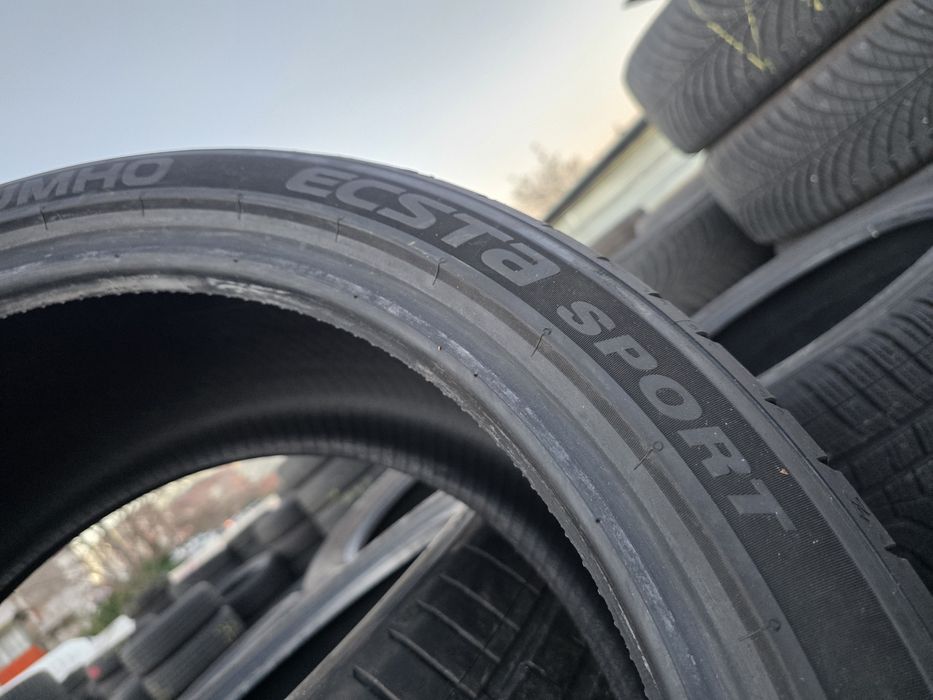 4бр Като нови летни гуми 255 35 19 - Kumho DOT 2024