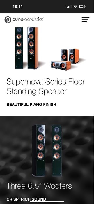 Boxe 5.1 pure accustic