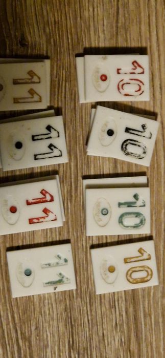 Vând 2 seturi 97 si 76 piese de remi tip Mediaș