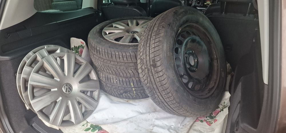 Set 4 Roti iarna [jante si cauciucuri] vw sharan...etc