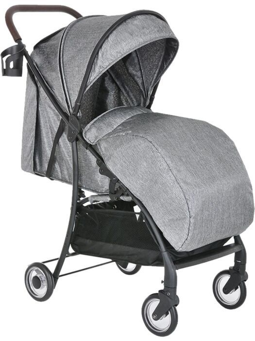 НОВАЯ Прогулочная коляска Pituso Libro (серый)
