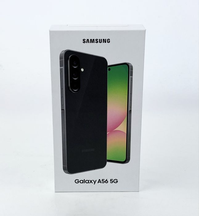 НОВ! Samsung Galaxy A56 5G 128GB 8RAM Graphite 2г. Гаранция!