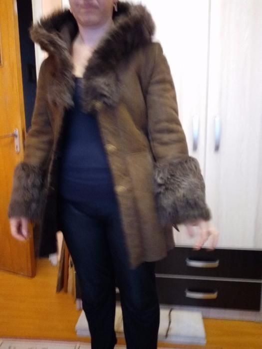 cojoc de dama din piele naturala