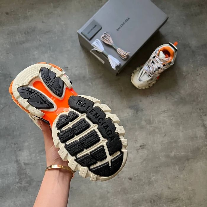 Balenciaga Track – White & Orange