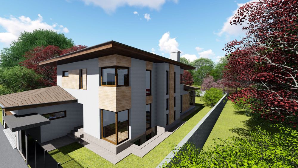 Proiecte de arhitectură case eficiente, moderne și bine structurate