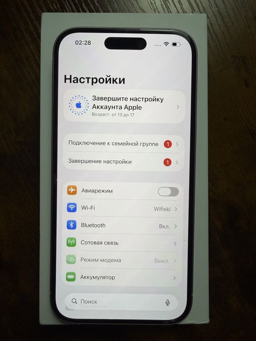 iPhone 15 128gb 85% Nanosim + esim