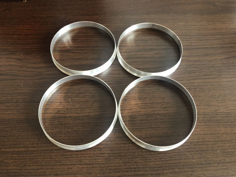 Set inele centrare/ghidaj aluminiu pentru jante/roti BMW 72.6 la 74.1