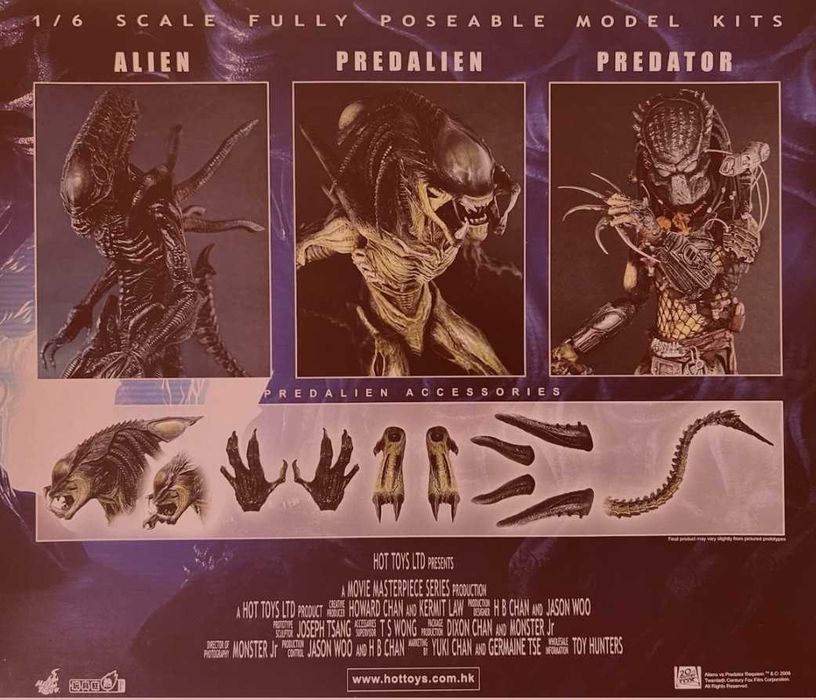 Hot Toys Пришълецът срещу Хищника Реквием/ Хищнопришълецът от филма