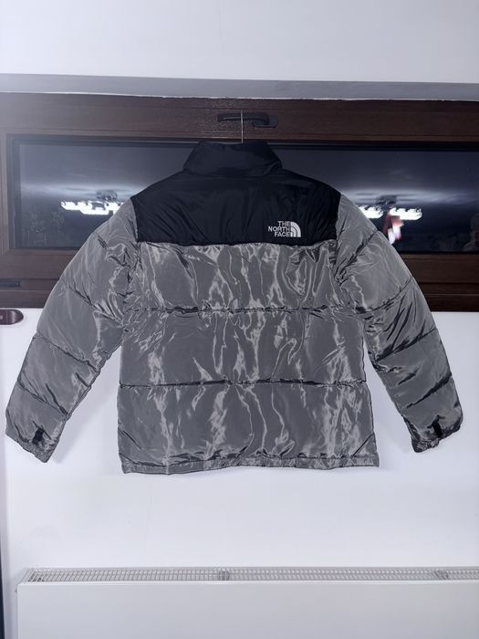 Geacă L The North Face negru neagră gri alb albă