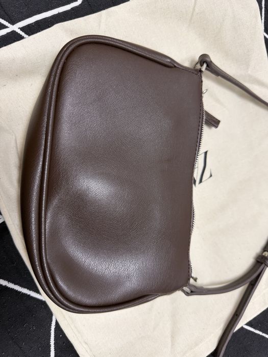 Кафява мини чанта Zara