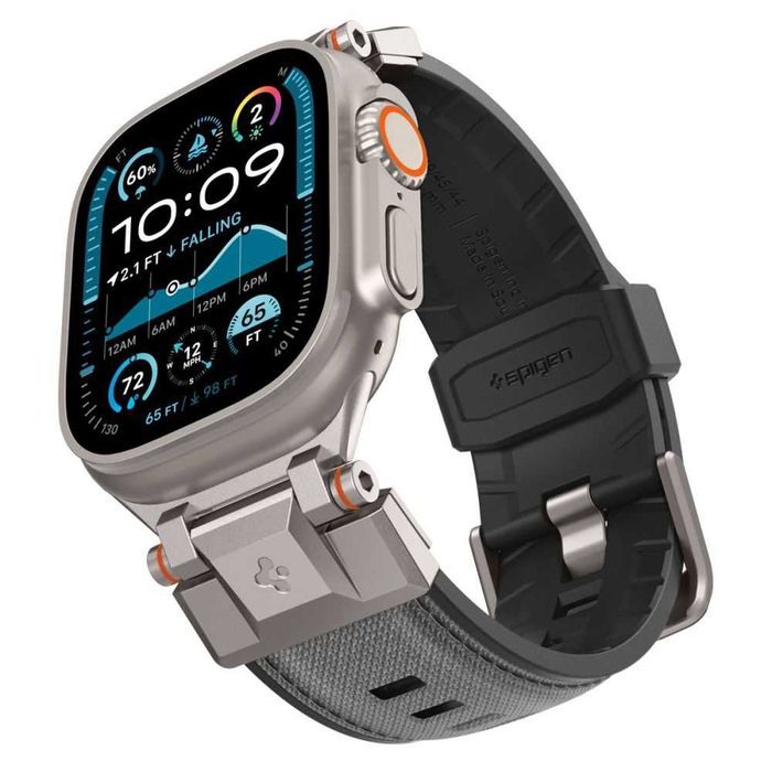 Каишка Spigen DuraPro Armor (AMP09104) grey за Apple Watch Apple Watch Ultra 2 49mm,Apple Watch Ultra 3 49mm,Apple Watch Ultra