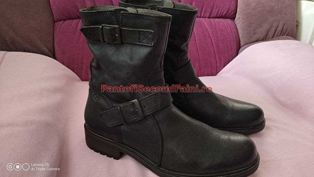 Cizme scurte full piele de la ECCO Delams marimea 42, made in India