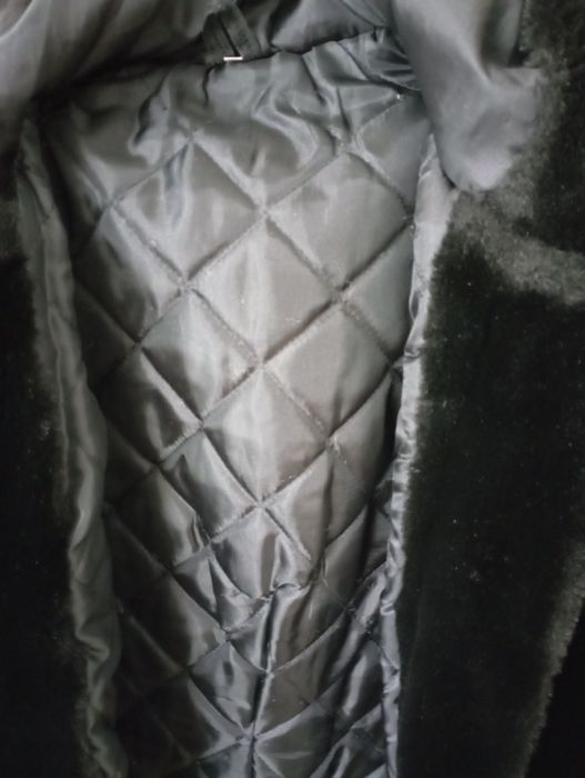 Дамски кожух черен