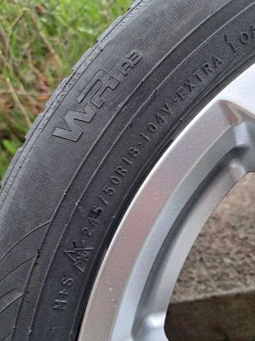 Продава джанти с гуми 18 цола