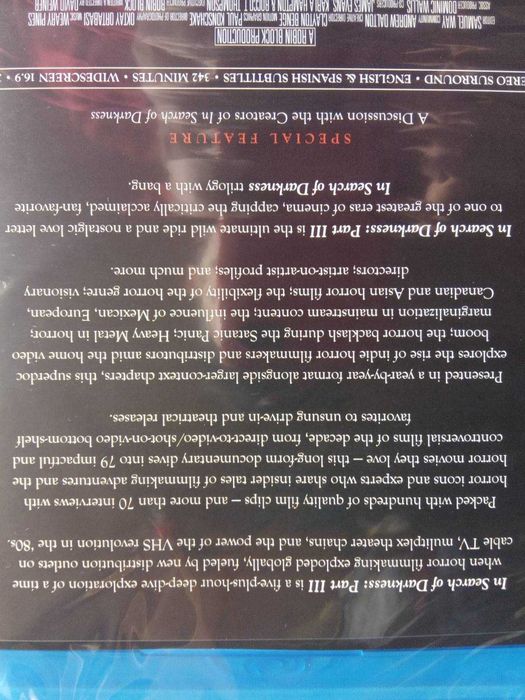 Документален филм (5+часа) за филми на ужасите през 80те + плакат