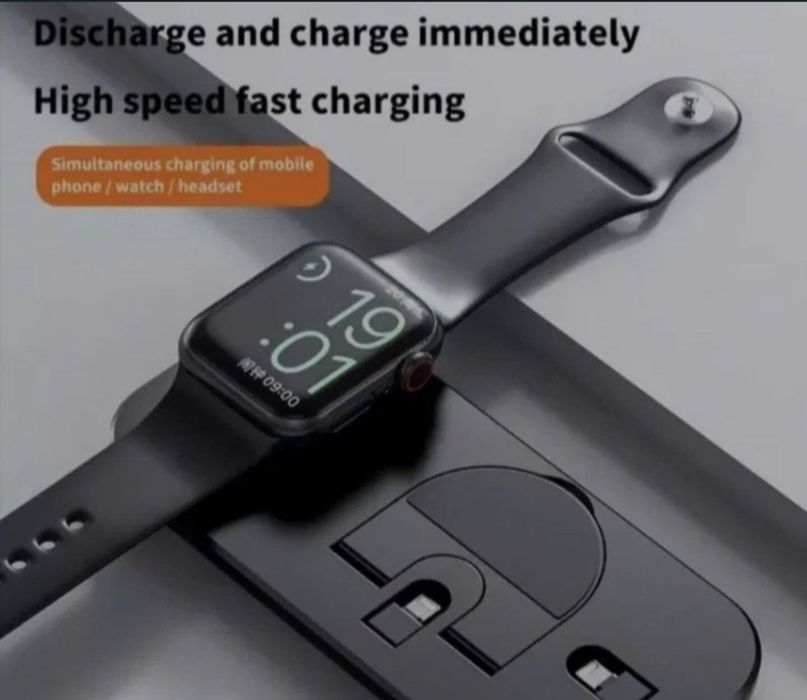 Incarcator Samsung wireless + incarcator 3 in 1
Incarcarea smartphone-