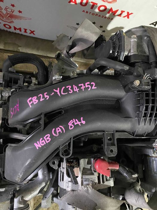Двигатель на Субару FB25