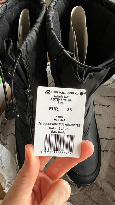 Cizme de zăpadă Alpine Pro - Mărime 38