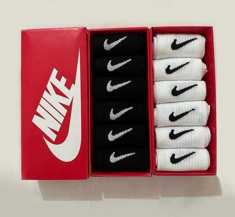 Дълги Памучни Чорапи Nike (36-46 всички номерa)