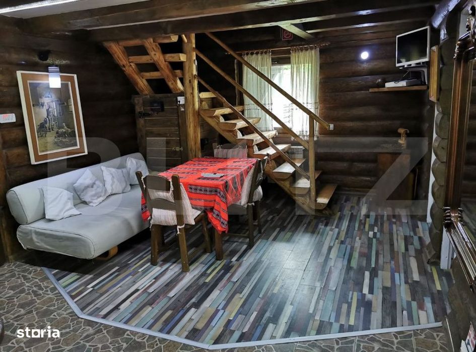 Cabana/Casa de vacanta in Molid, SV, 136 mp, teren cu 3300 mp, Iaz cu