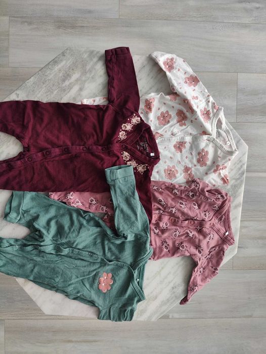 Lot hainuțe bebe fetiță 0 - 8 luni - 80 articole