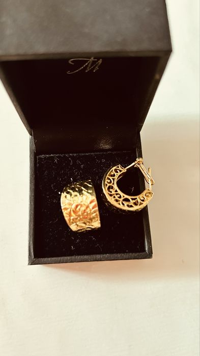 Серьги золотые 750 пробы