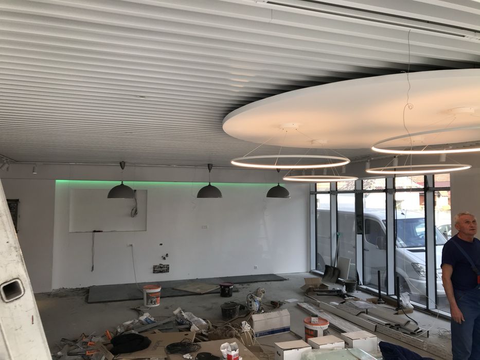 Tavane rigips , casetate , metalice , lamelare