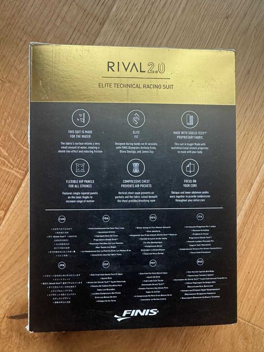 Costum Competitie Inot Dama FINIS RIVAL 2.0 - marimea 26
