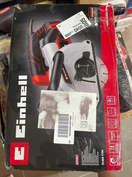 Freză pentru caneluri Einhell TE-MA 1700 (1.700 W, reglare lățime de tăiere până la 38 mm, adâncime tăiere până la 40 mm)
