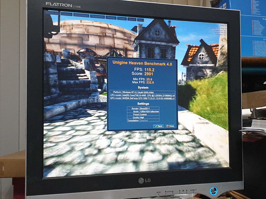 Placă video GTX 1050 Ti 4GB GDDR5 128-bit Palit